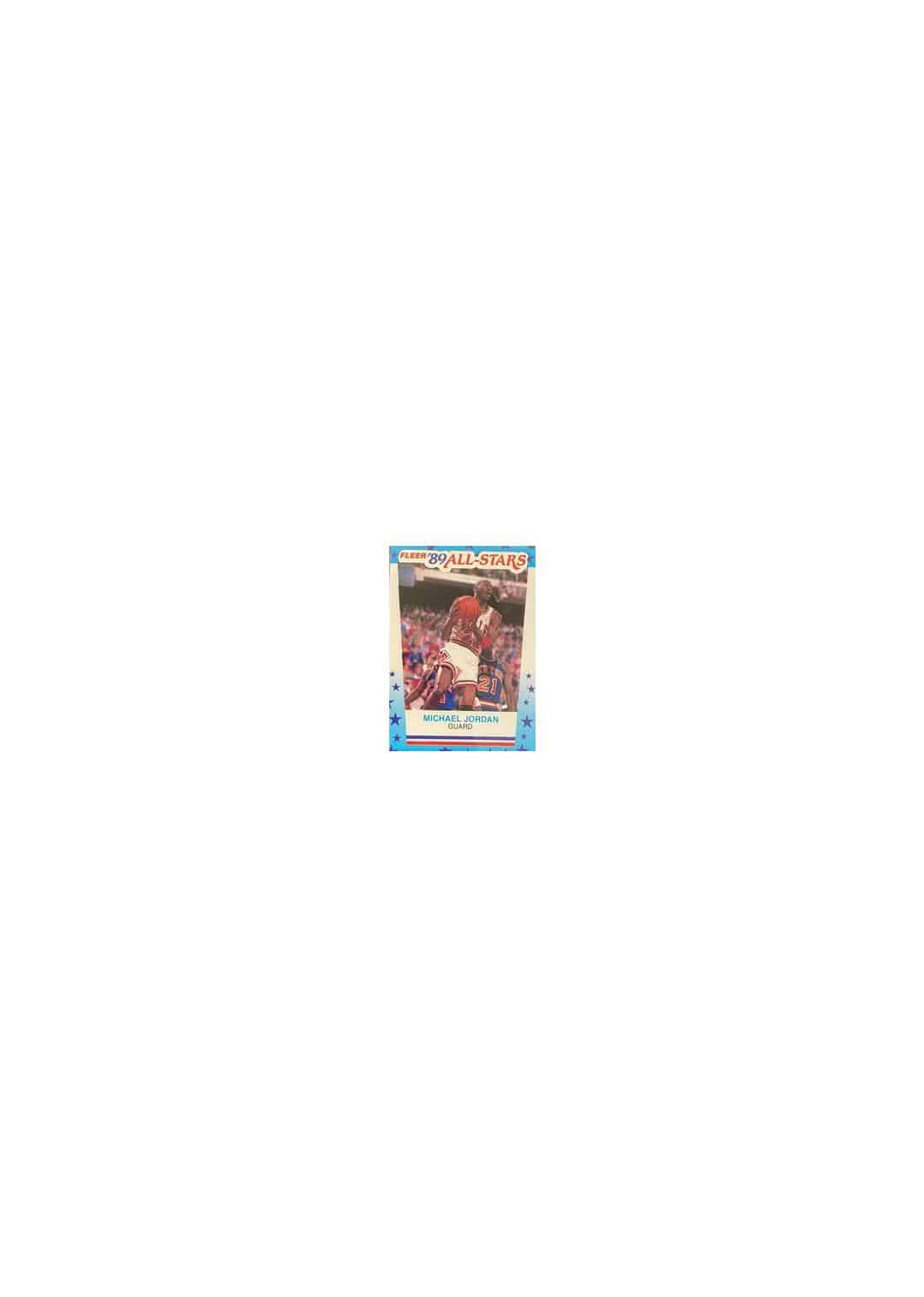 Michael Jordan 1989 Fleer All-Star Sticker #3