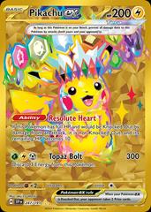 Pikachu Ex Surging Sparks Hyper Rare 247/191