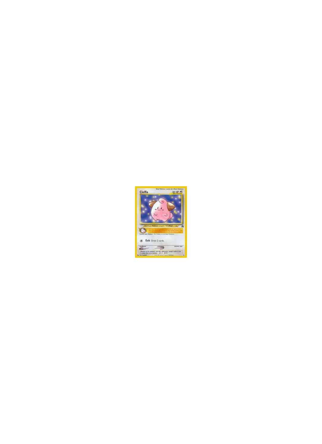 Cleffa WOTC Black Promo #31