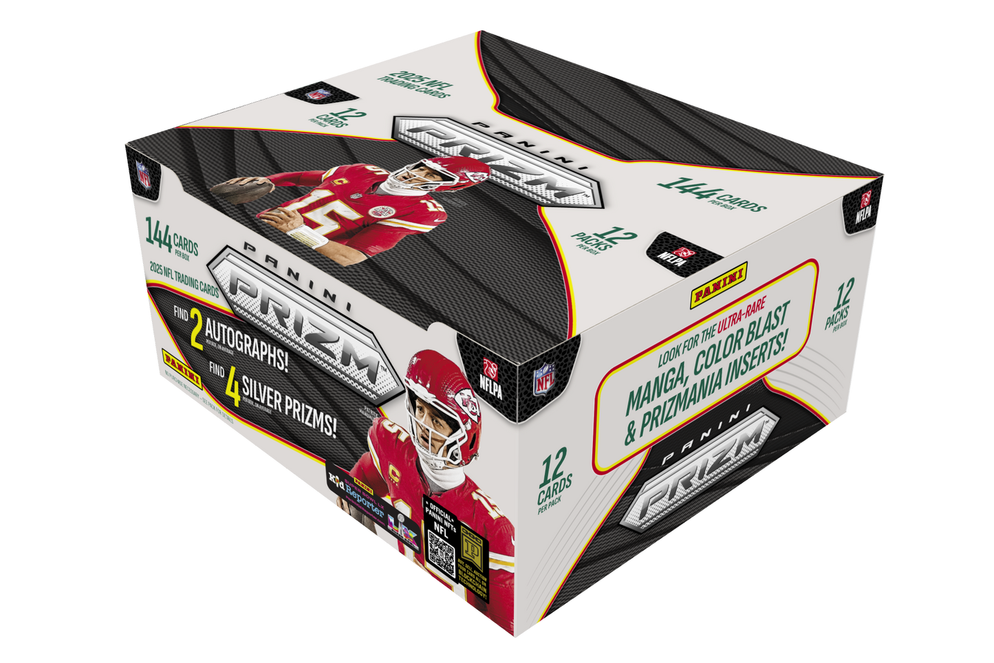 2025 Panini Prizm NFL Trading Card Box (Hobby)