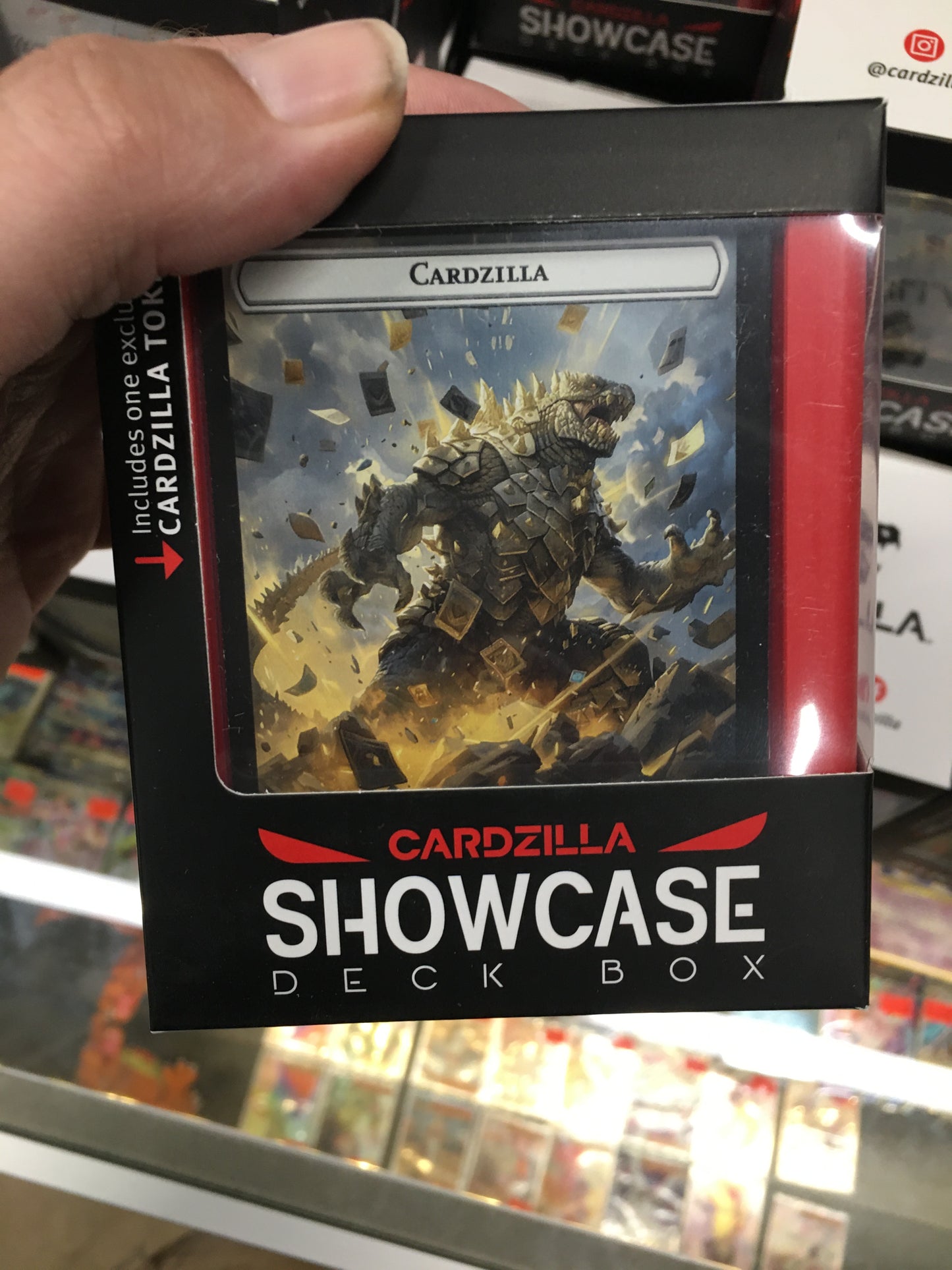 Red Cardzilla Deck Box