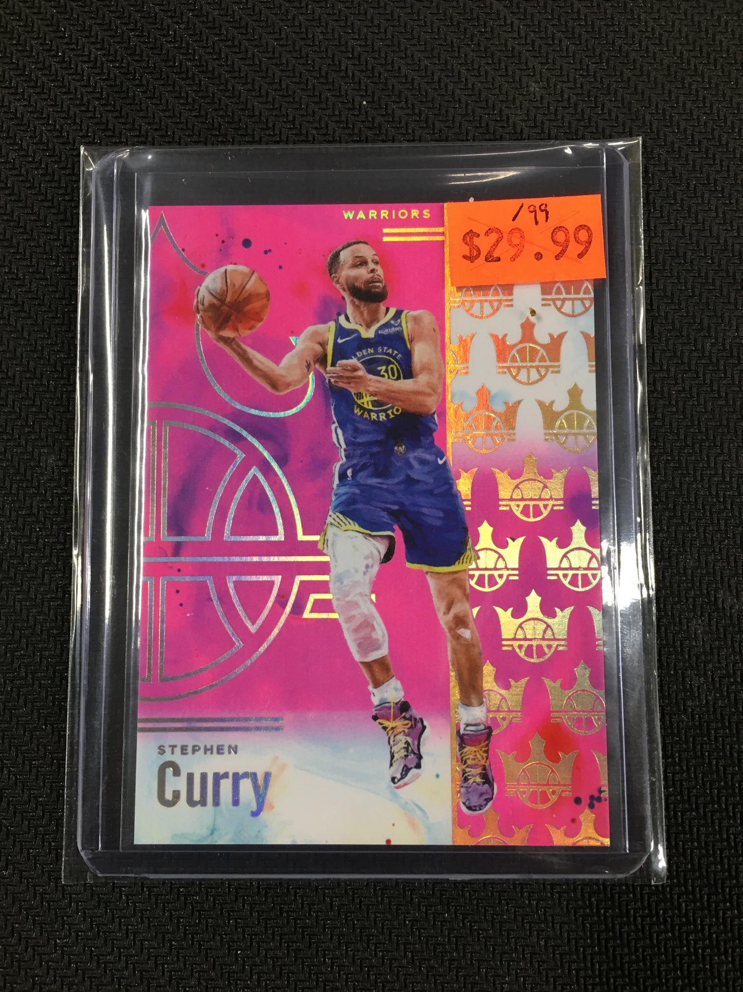 Steph Curry 2025 Court Kings Pink /99 #61 (T)