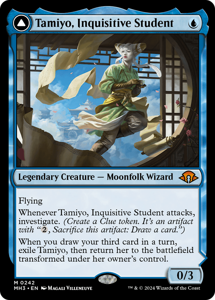 Tamiyo, Inquisitive Student MH3 0242 Mythic Foil
