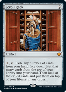 Scroll Rack Commander Legends (CMR) #337 Foil