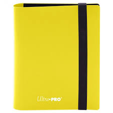 Binder 4-Pocket Yellow Ultra Pro