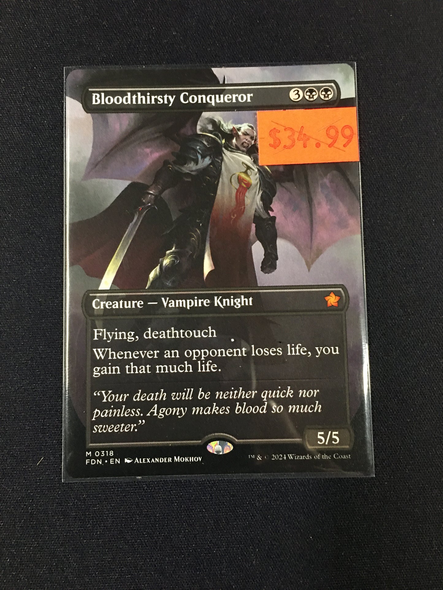 Bloodthirsty Conqueror Borderless Foundations 0318