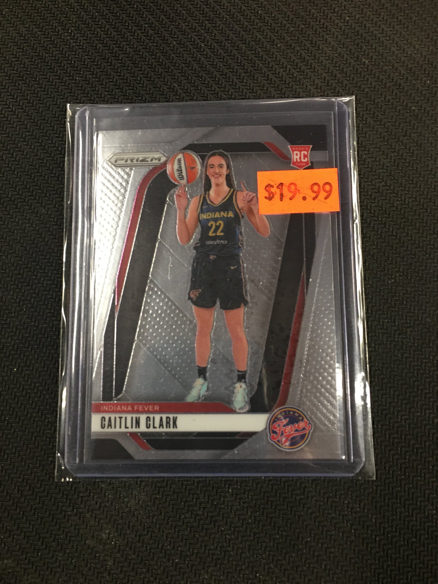 Caitlin Clark Prizm RC Variation #145 2024