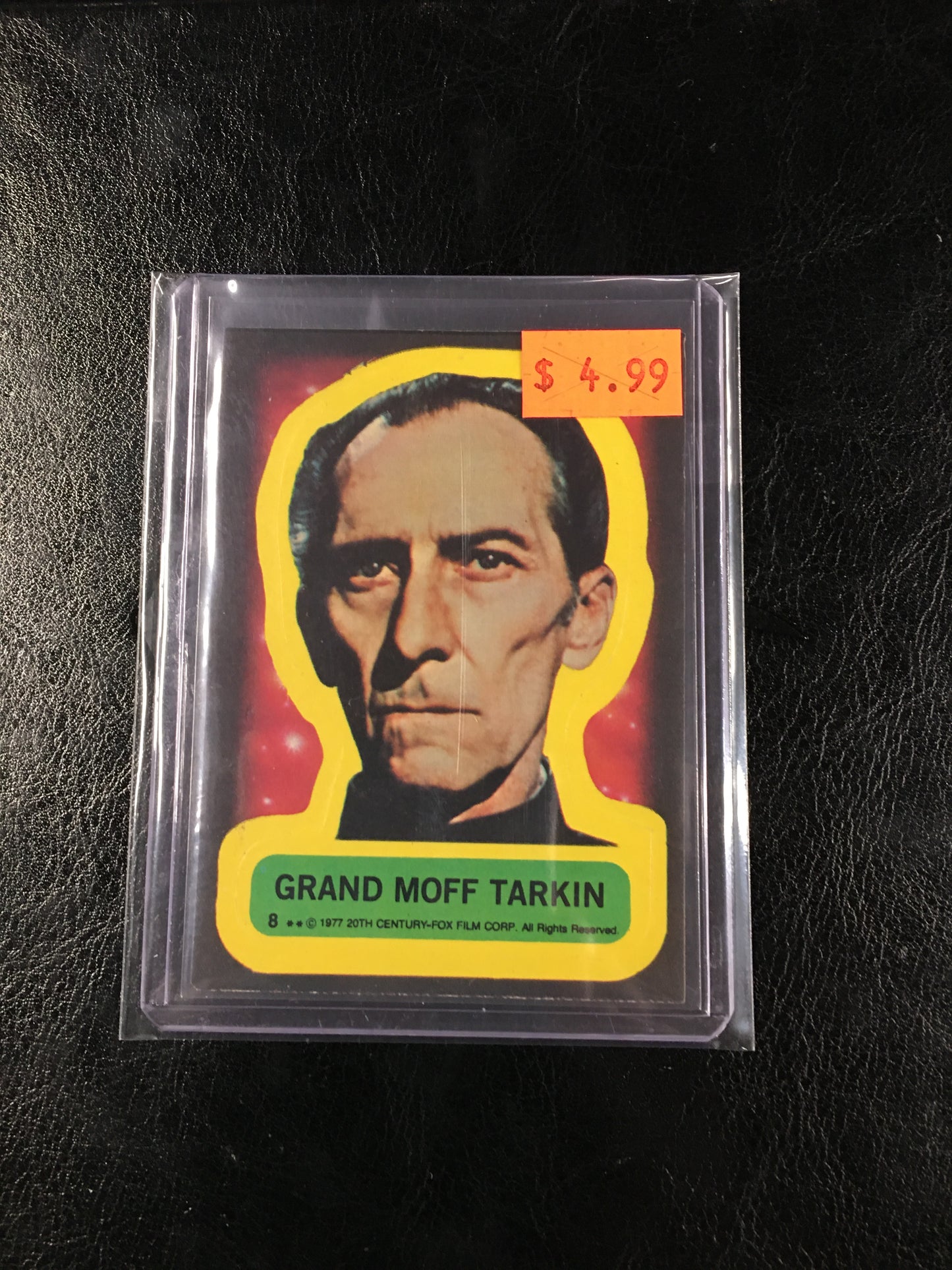 Grand Moff Tarkin 1977 Sticker #8