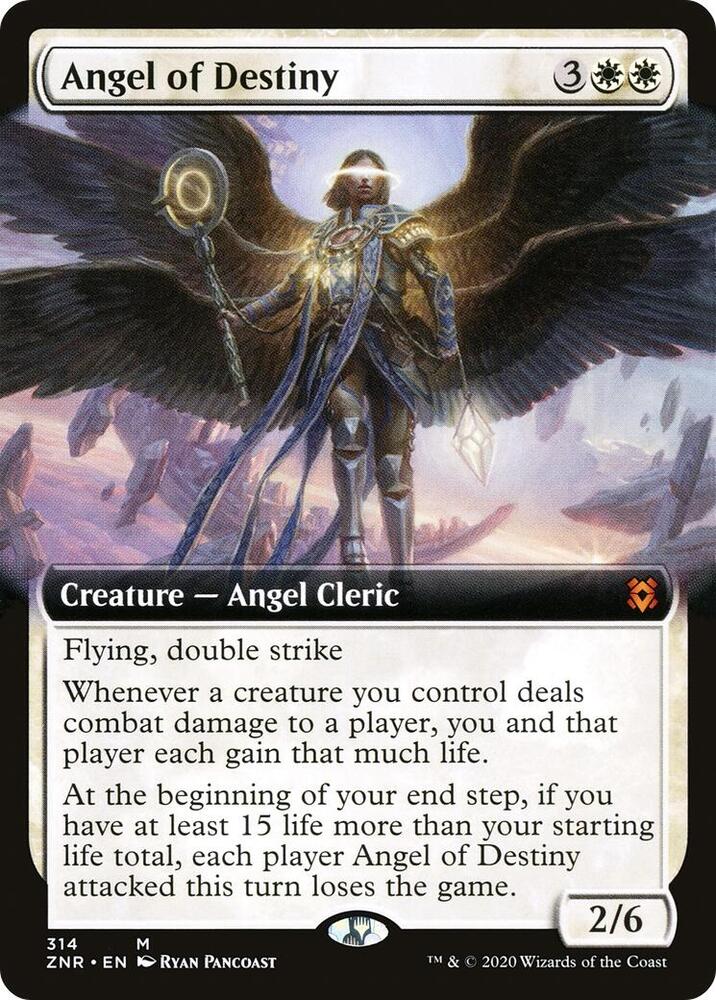 Angel of Destiny (Extended Art) - Zendikar Rising (ZNR)