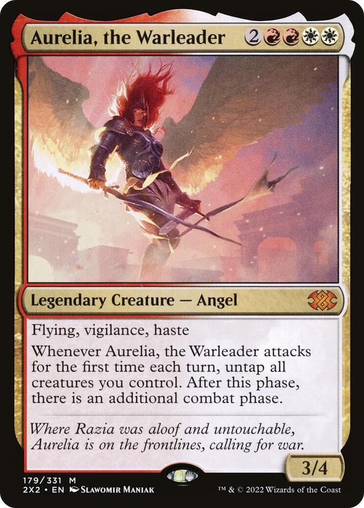 Aurelia, the Warleader - Double Masters 2022 (2X2)