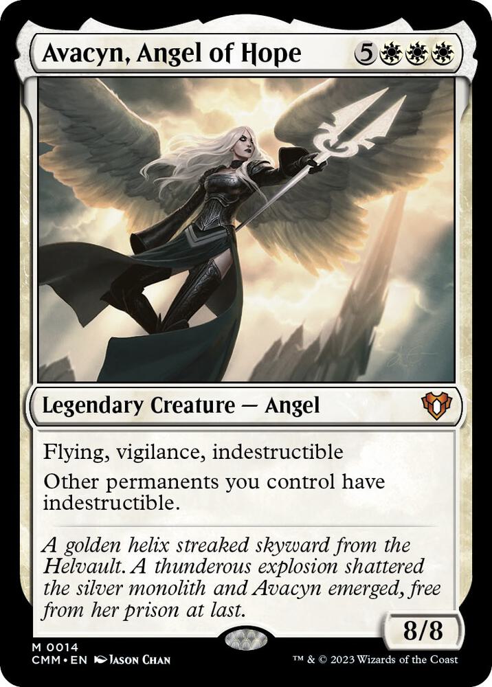 Avacyn, Angel of Hope - Commander Masters (CMM) FOIL