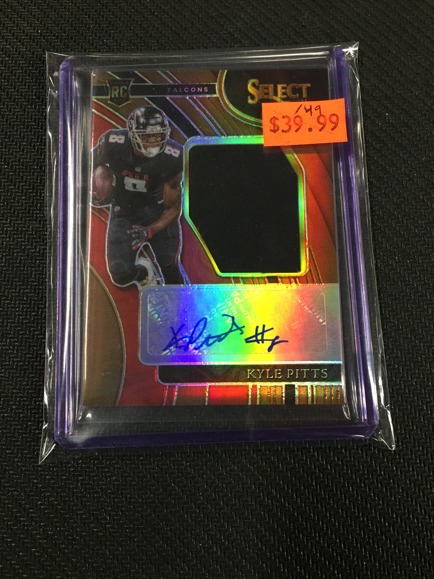 Kyle Pitts RPA Select /49 JRS-KPI