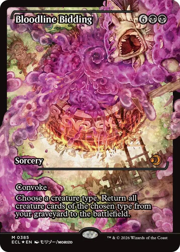 Bloodline Bidding (Showcase) - Lorwyn Eclipsed (ECL)
