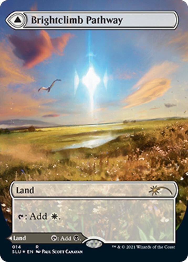 Brightclimb Pathway (Borderless) - Secret Lair Series (SLU) FOIL