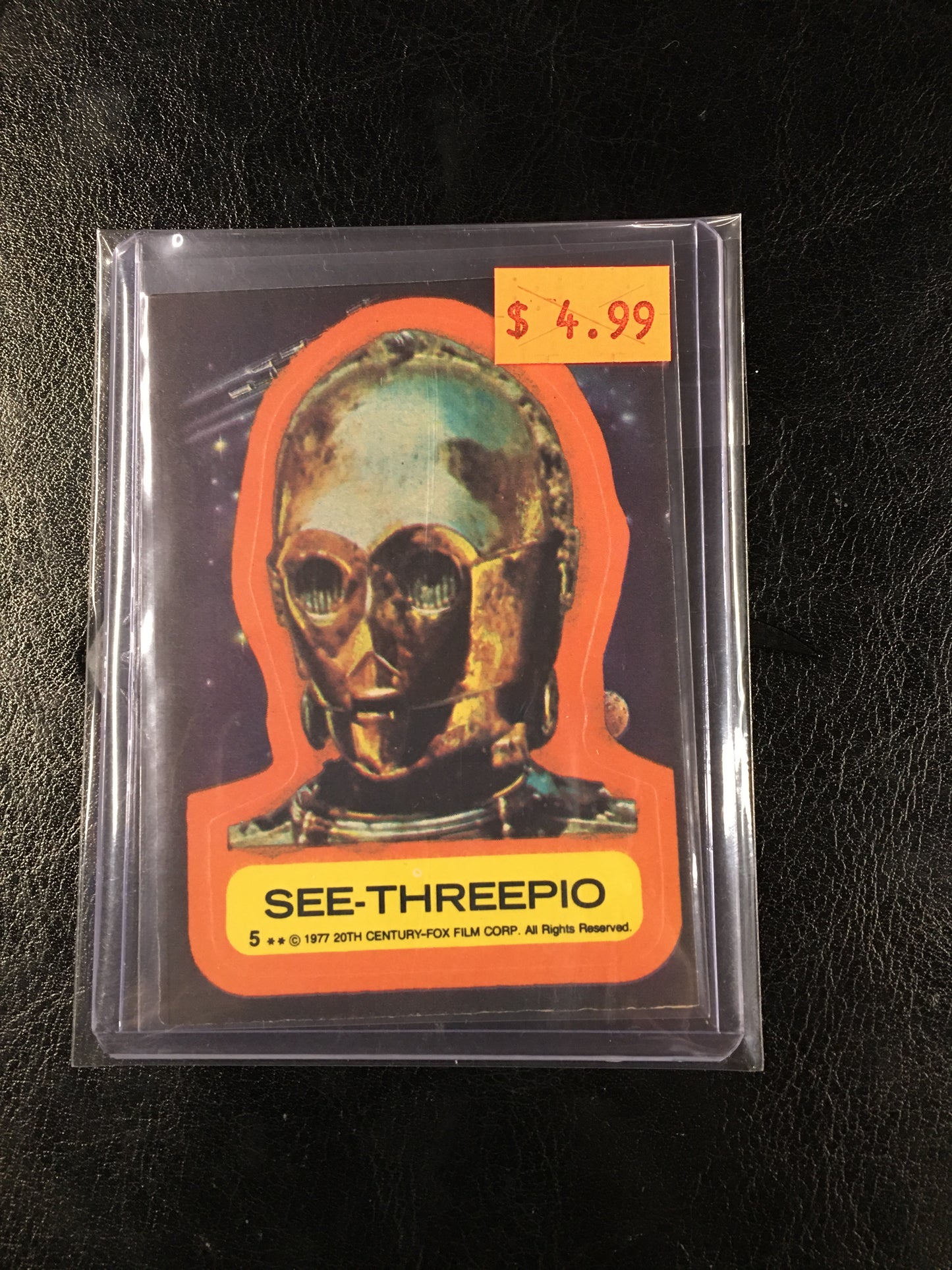 See-Threepio 1977 Sticker #5