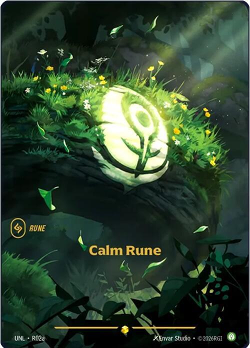 Calm Rune (R02a) - Unleashed (UNL)