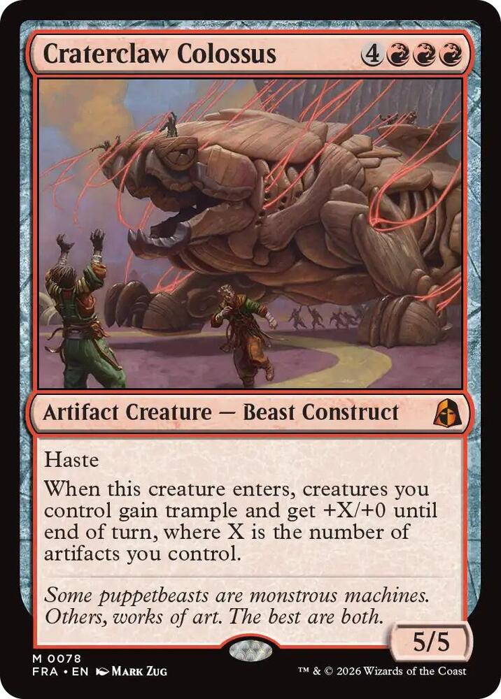 Craterclaw Colossus - Reality Fracture (FRA)