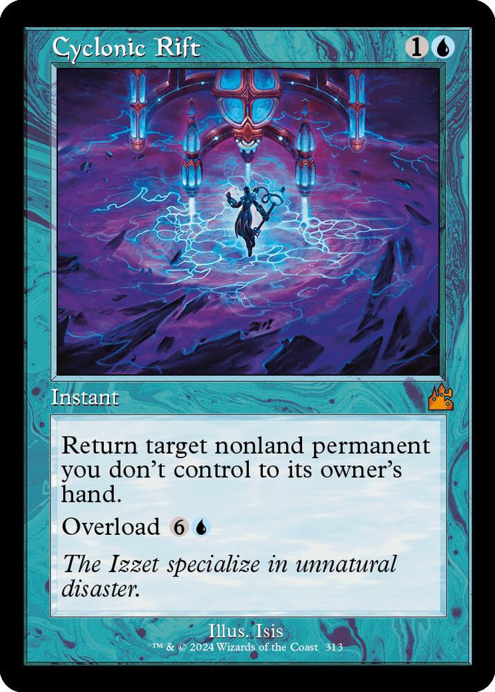 Cyclonic Rift (Retro Frame) - Ravnica Remastered (RVR)