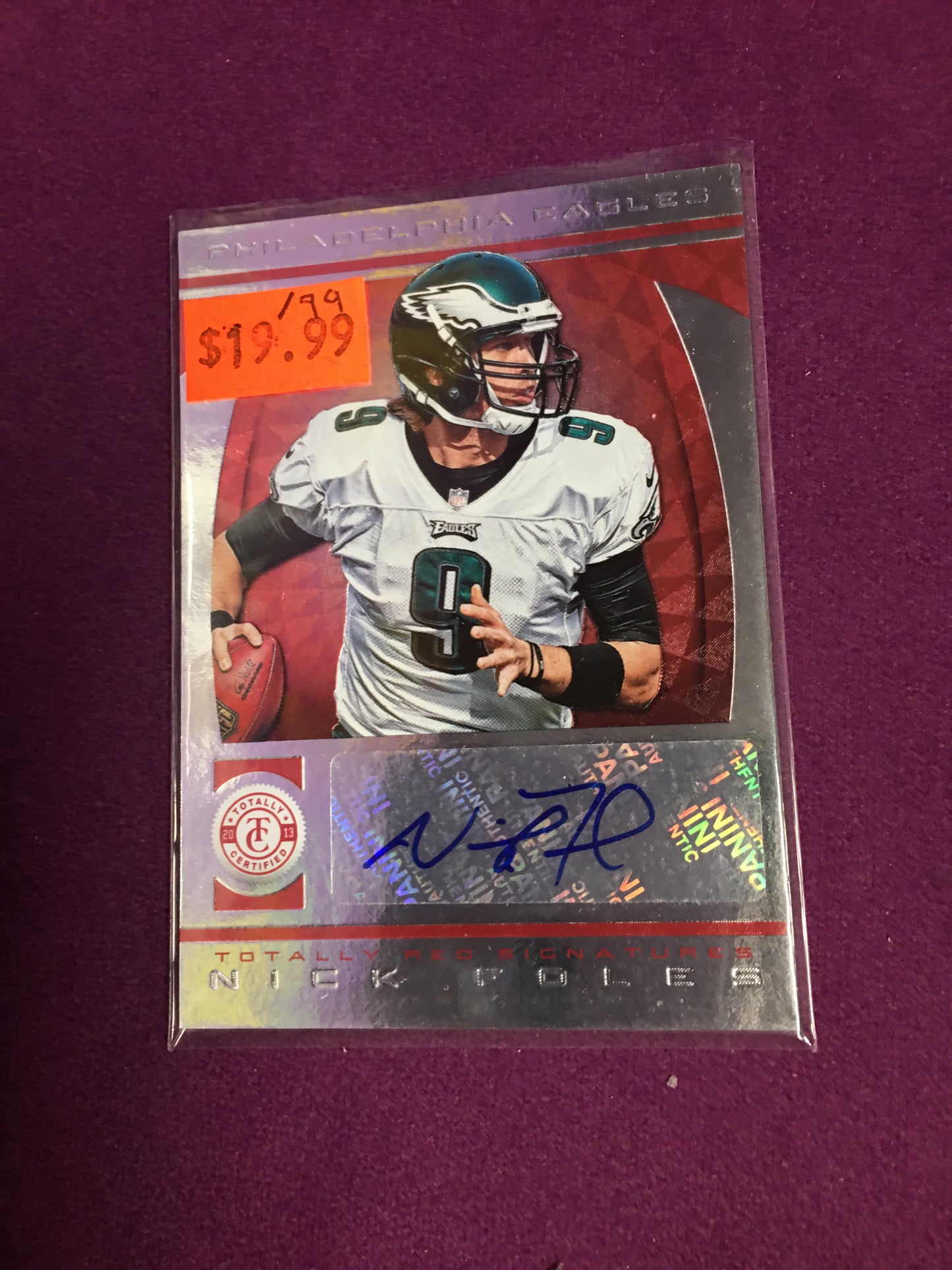 Nick Foles 2013 Totally Certified