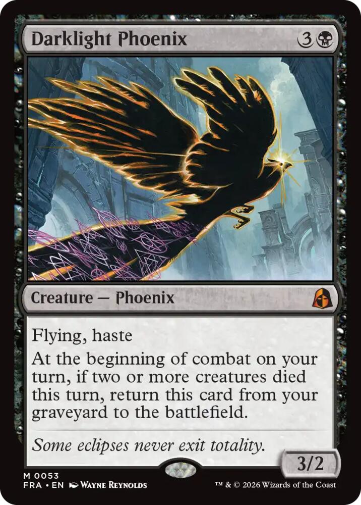 Darklight Phoenix - Reality Fracture (FRA) FOIL