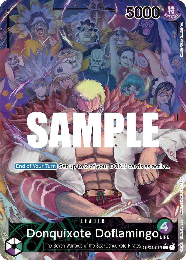 Donquixote Doflamingo (019) (Alternate Art) - Kingdoms of Intrigue (OP04)
