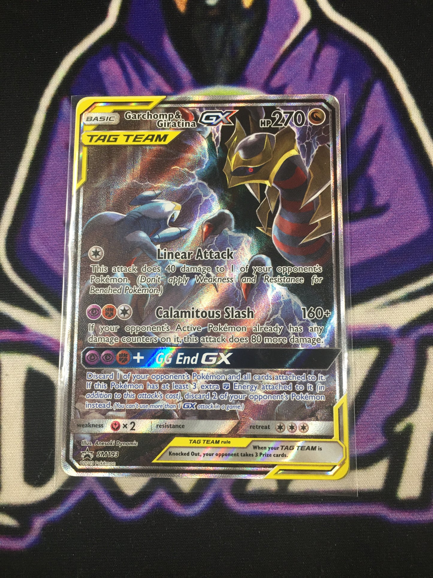 Garchomp & Giratina GX Promo SM193