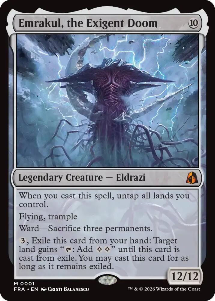 Emrakul, the Exigent Doom - Reality Fracture (FRA)