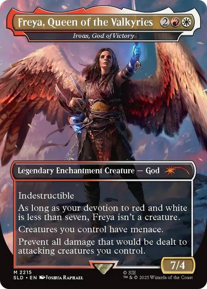 Freya, Queen of the Valkyries - Iroas, God of Victory - Secret Lair Drop Series (SLD)