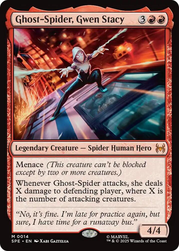 Ghost-Spider, Gwen Stacy (Foil) - Marvel's Spider-Man: Eternal-Legal (SPE)