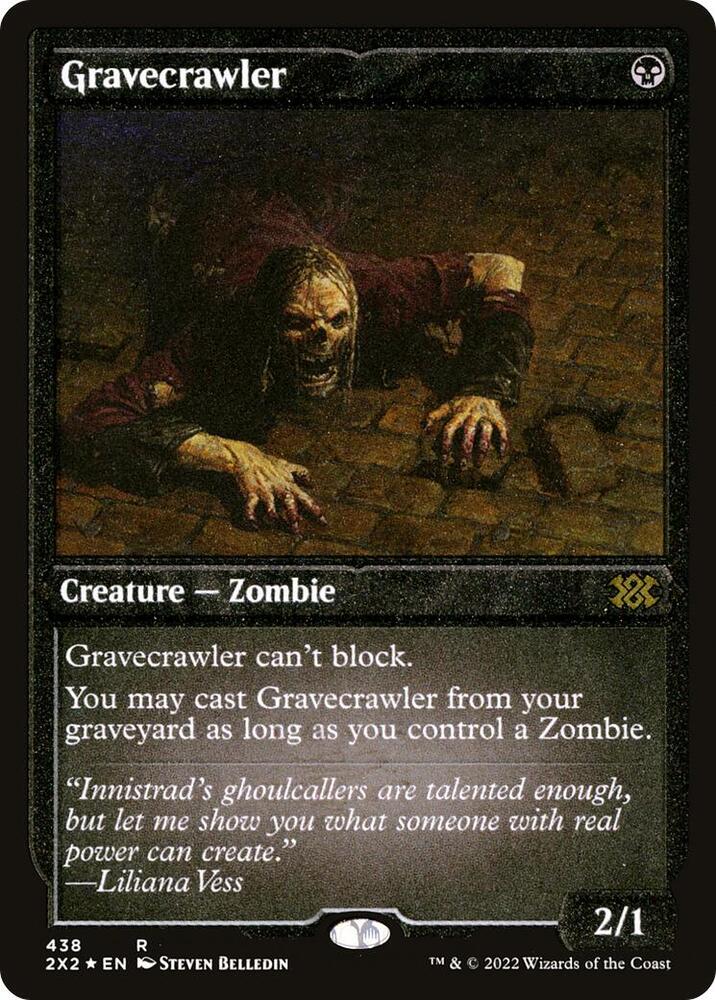 Gravecrawler (Foil Etched) - Double Masters 2022 (2X2)
