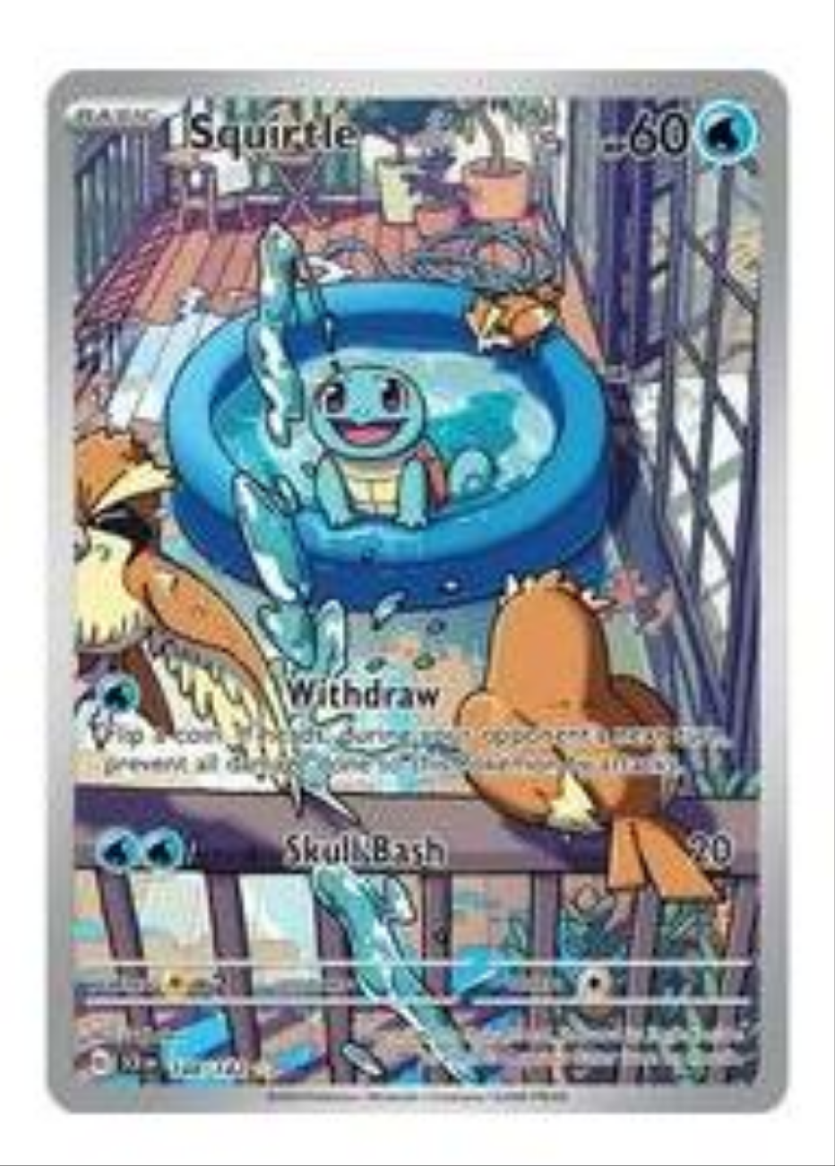 Squirtle 148/142 Illustration Rare Stellar Crown T