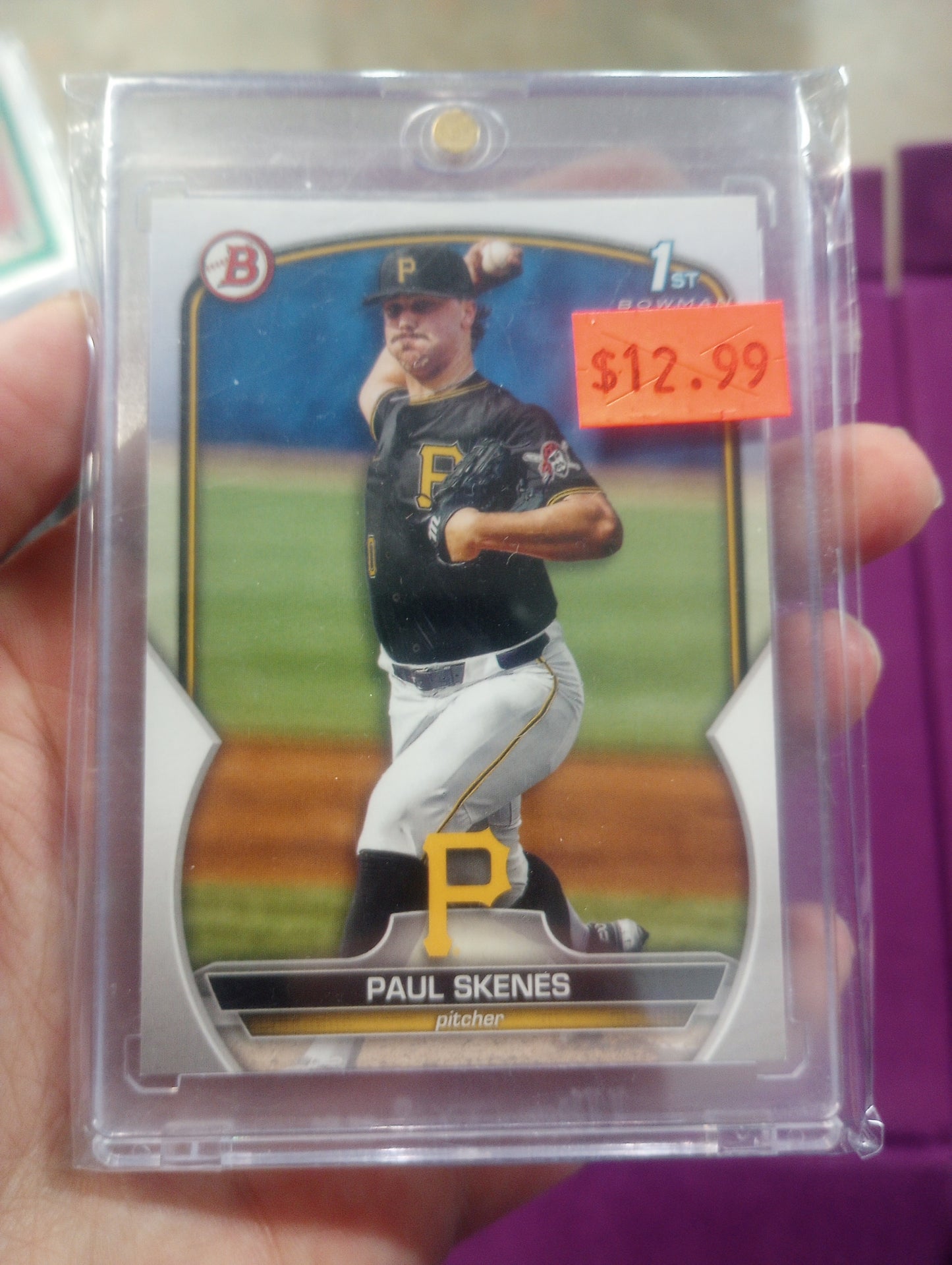 Paul Skenes 1st Bowman Base