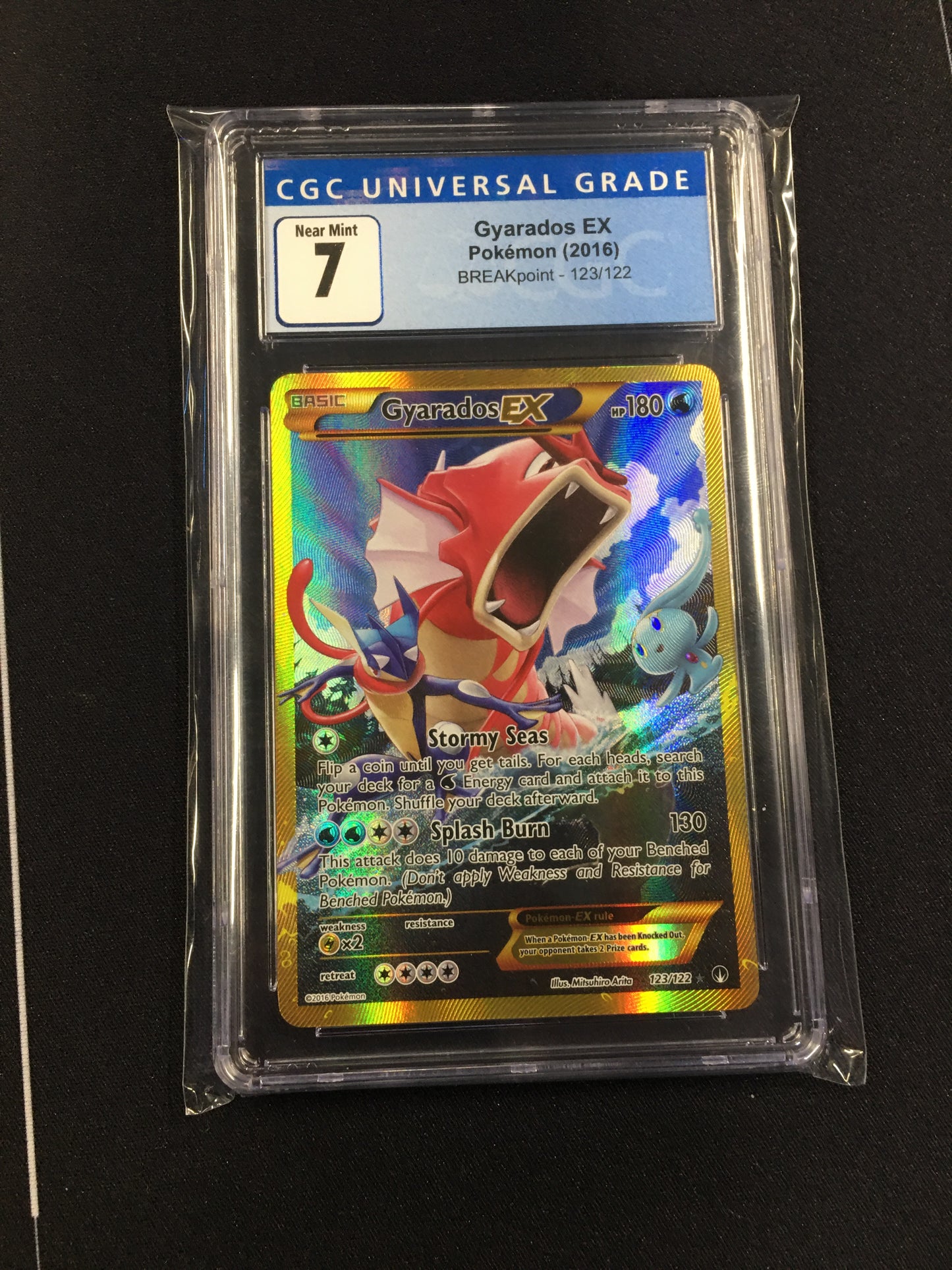 Gyarados EX Breakpoint 123/122 CGC 7