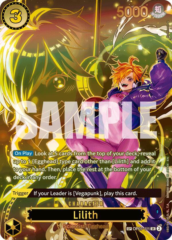 Lilith - OP07-111 (SP) - Carrying On His Will (OP13)