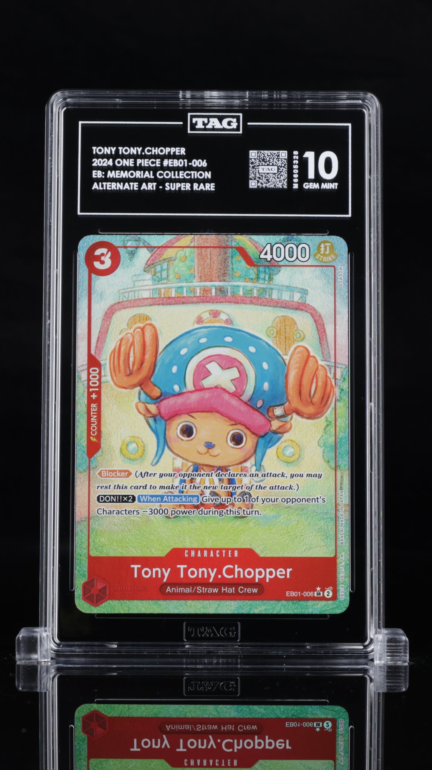 Tony Tony Chopper Alternate Art EB01-006 TAG 10