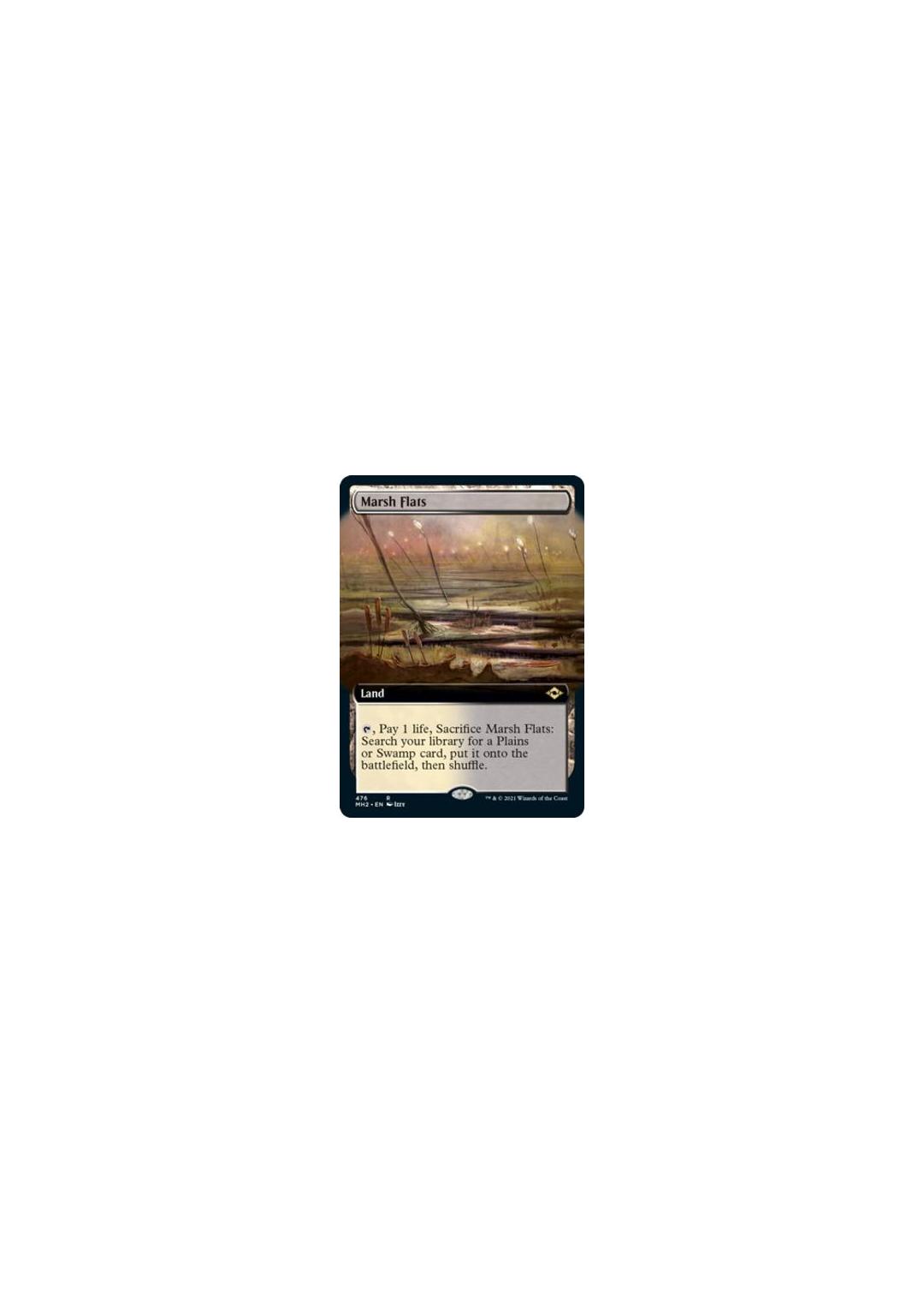 Marsh Flats Erweitertes Art MTG MH2
