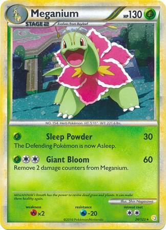 Meganium - 26/123 (Cosmos Holo) - Deck Exclusives (PR)