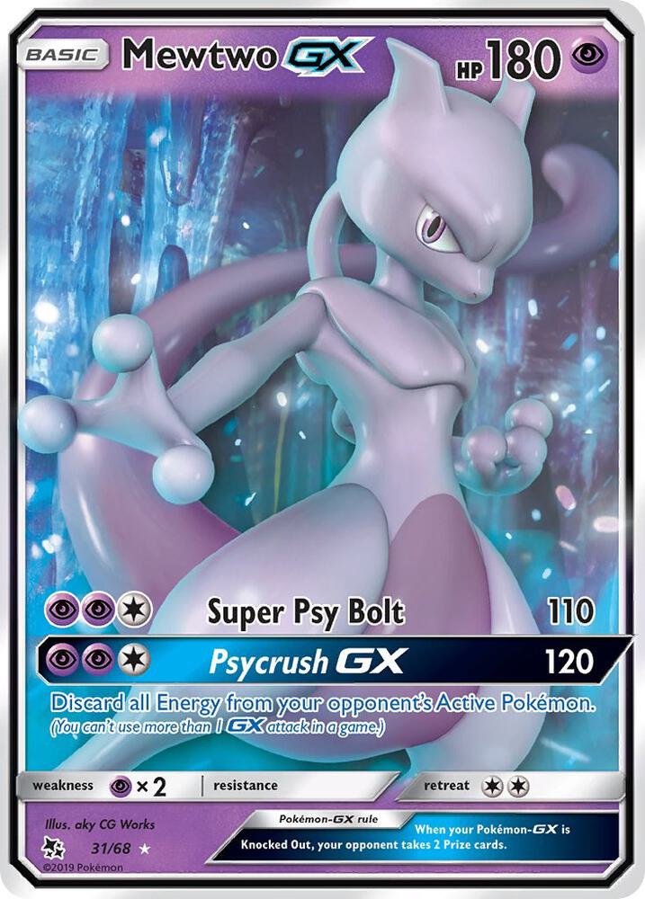 Mewtwo GX - Hidden Fates (HIF) 31/68