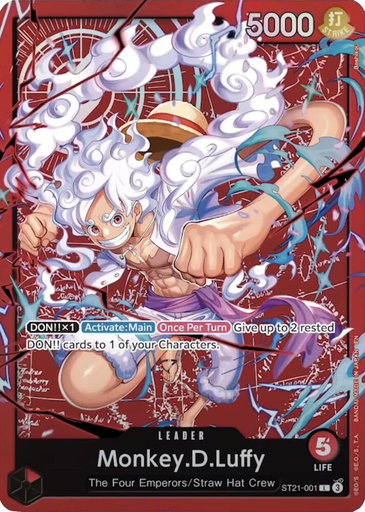 Monkey.D.Luffy - ST21-001 (Luffy Deck) - Learn Together Deck Set (LT-01)