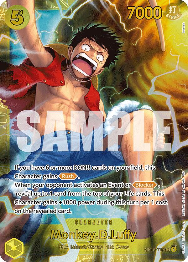 Monkey.D.Luffy (OP15-119) - Adventure on Kami's Island (OP15-EB04)