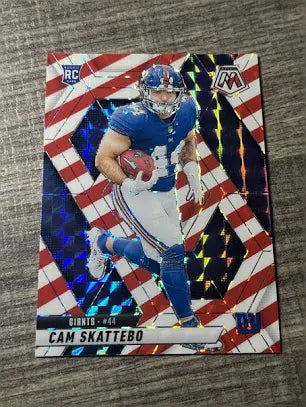 Cam Skattebo Red White Blue RC Mosaic #305