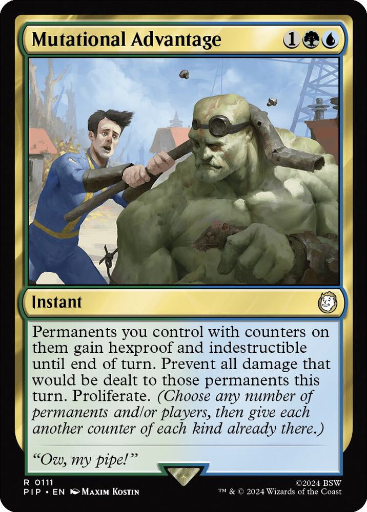 Mutational Advantage - Universes Beyond: Fallout (PIP)