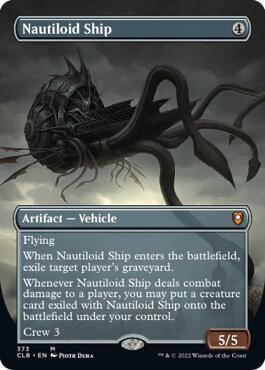 Nautiloid Ship (Borderless) - Commander Legends: Battle for Baldur's Gate (CLB)