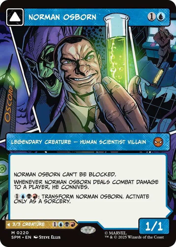 Norman Osborne 0220 SPM Foil Extended Art