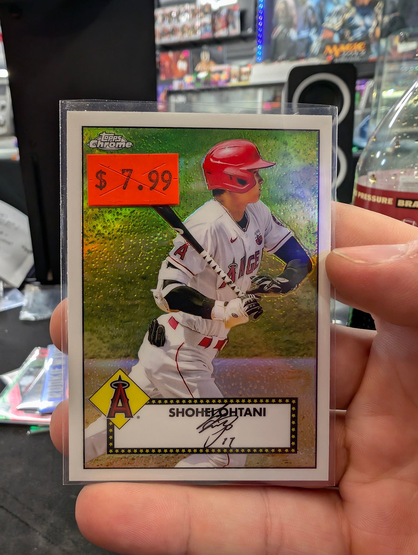 Shohei Ohtani 2021 Chrome Refractor