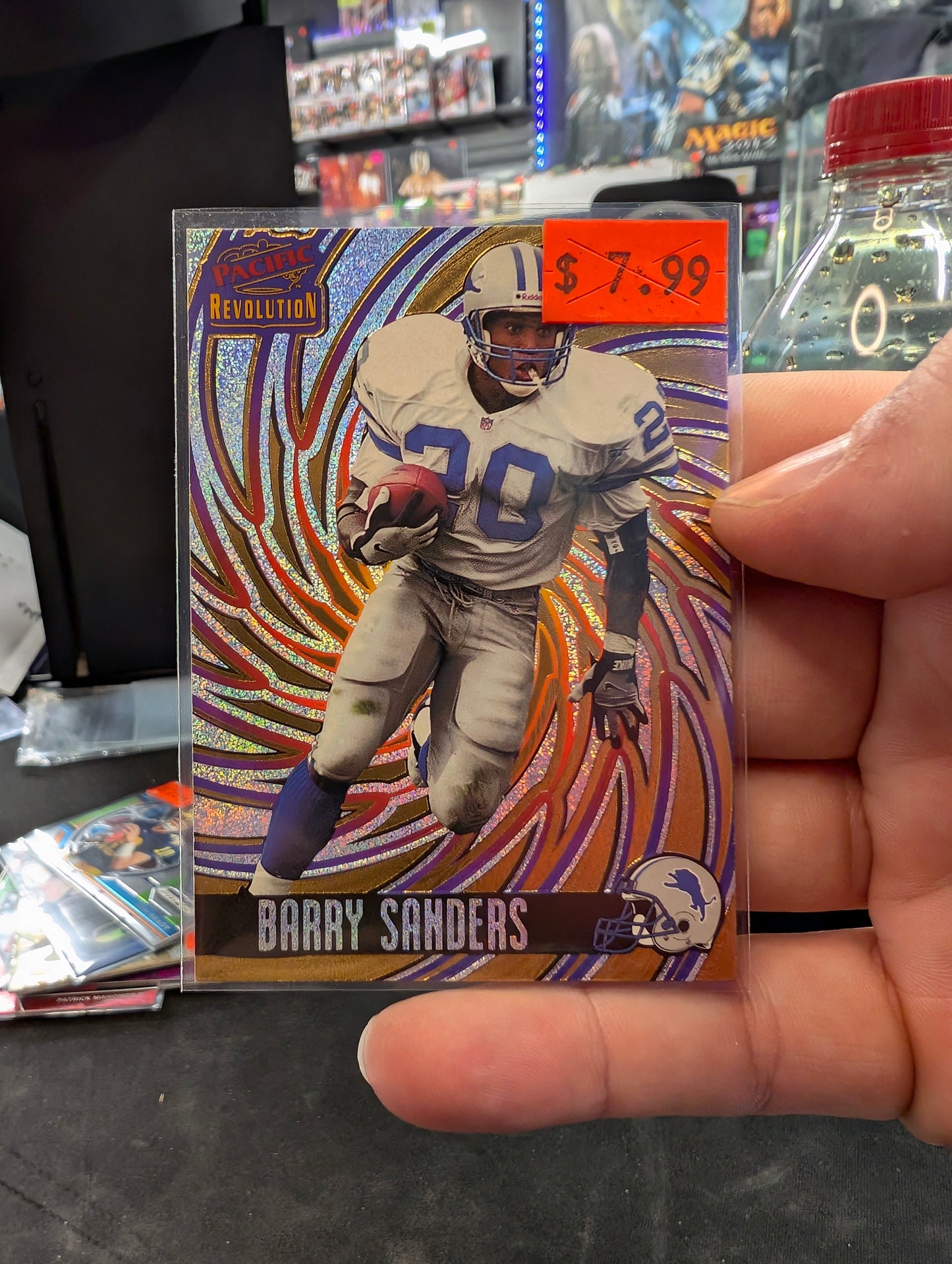 1998 Barry Sanders Pacific Revolution Foil