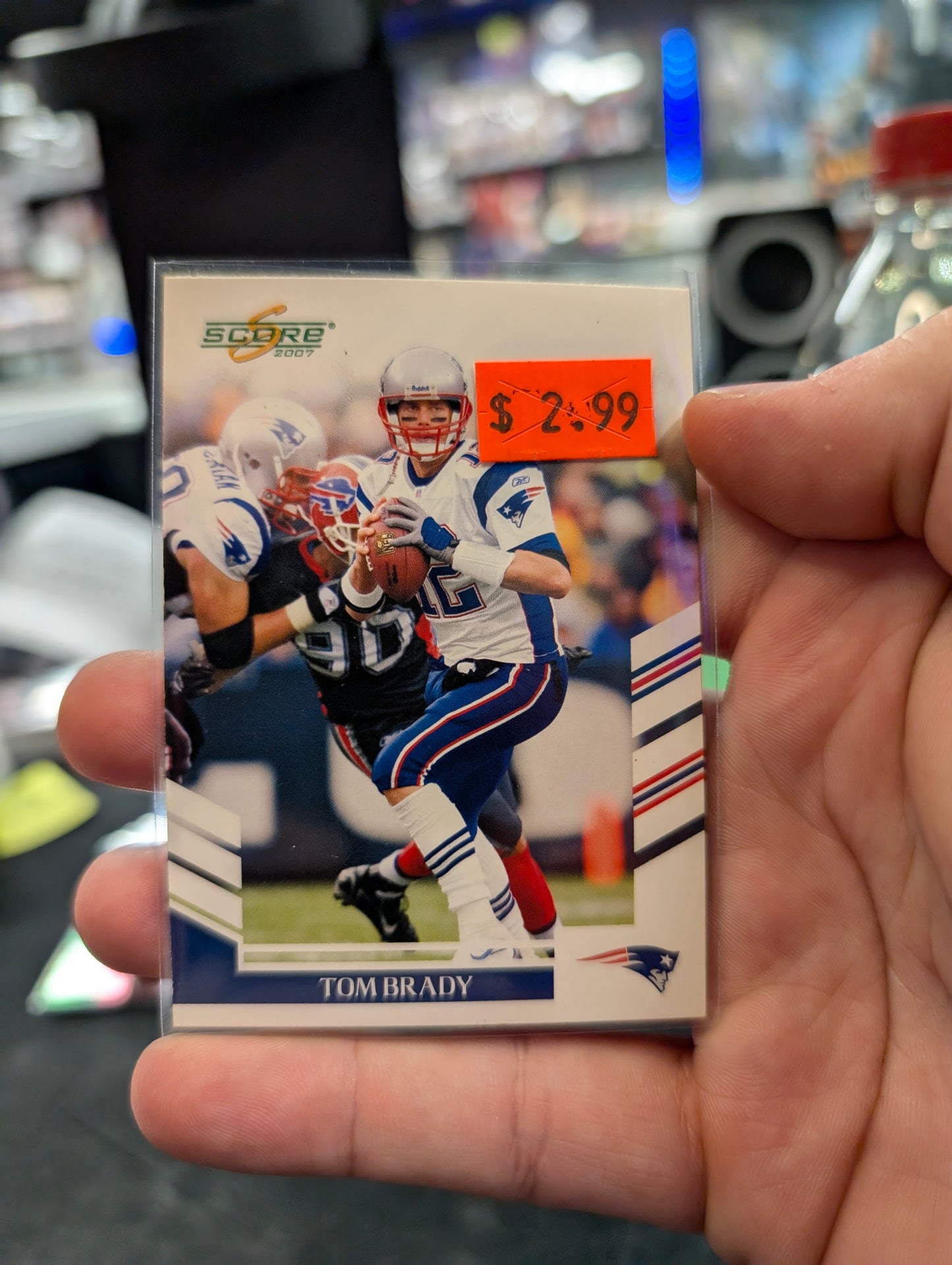 Tom Brady 2007 Score