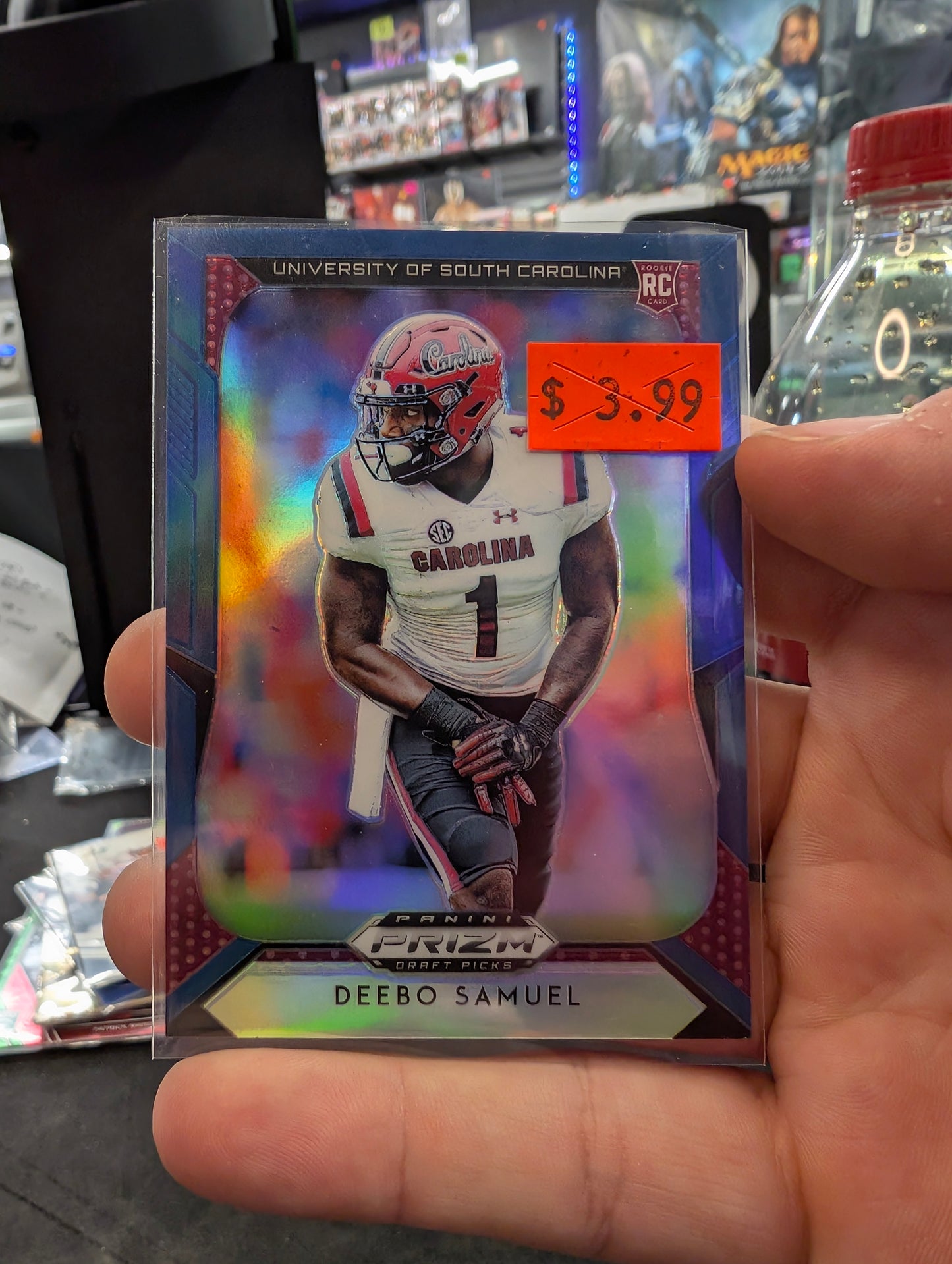 Deebo Samuel Prizm Draft Picks Blue Prizm RC