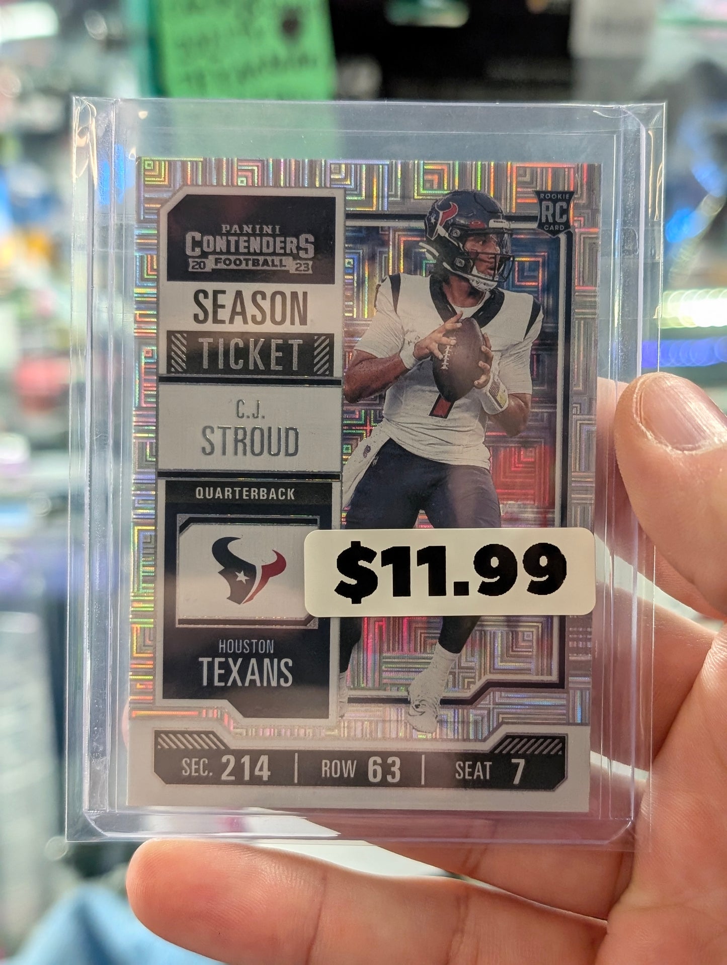 CJ Stroud Contenders Foil RC (TI)