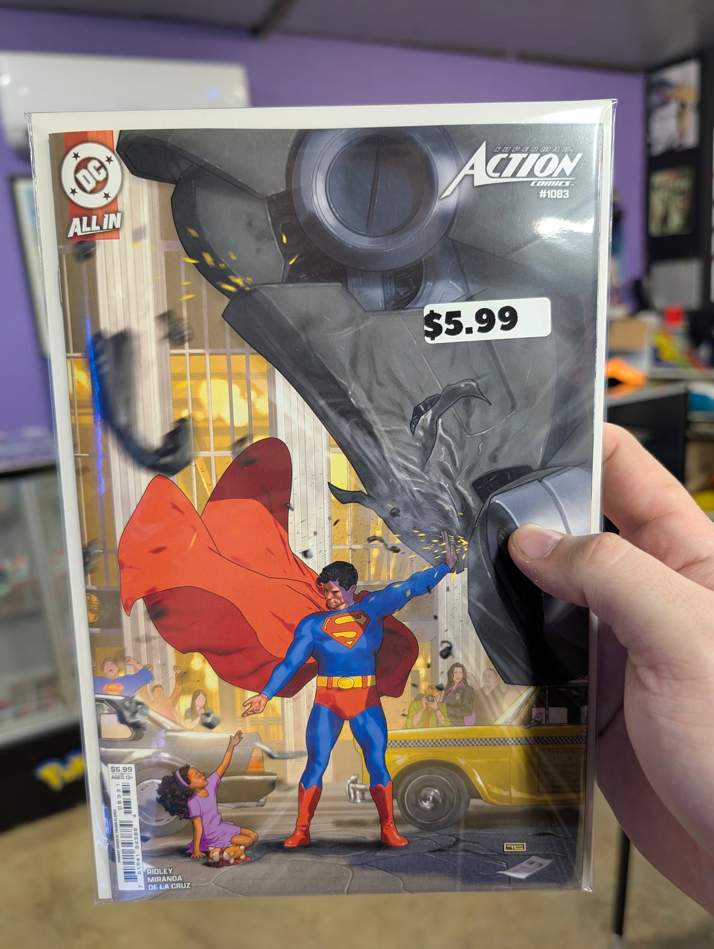 Action Comics #1083 Clarke Variant Cover